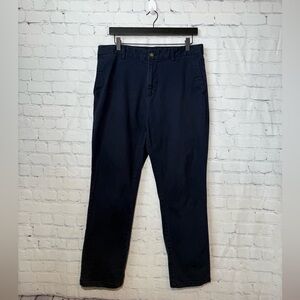 Old Navy straight built-in flex navy blue size 34x32